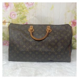 Authentic Louis Vuitton Monogram Soeedy 40